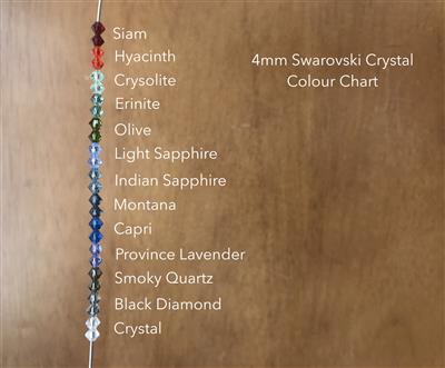 Swarovski Crystal Colour Choices!