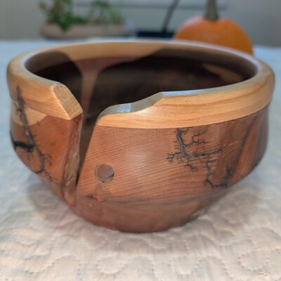 Aromatic Cedar Yarn Bowl