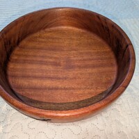 Mahogany fruit/salad bowls