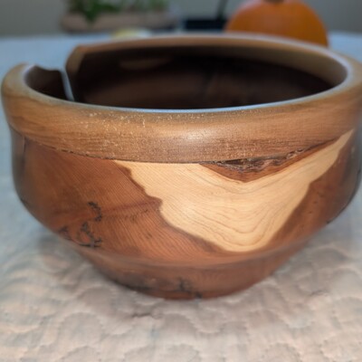 Aromatic Cedar Yarn Bowl