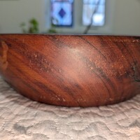 Mahogany fruit/salad bowls