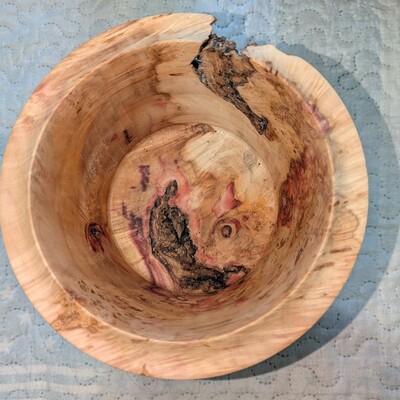 Flaming Box elder burl (rare wood) 