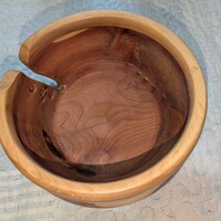 Aromatic Cedar Yarn Bowl