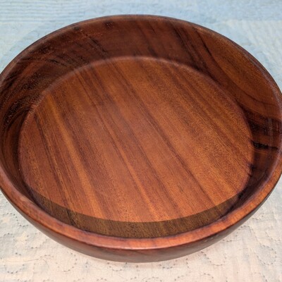 Mahogany fruit/salad bowls